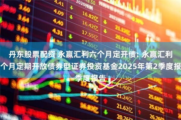 丹东股票配资 永赢汇利六个月定开债: 永赢汇利六个月定期开放债券型证券投资基金2025年第2季度报告
